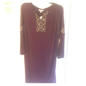 Bell sleeve boho JM dress